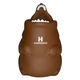 aerial view a brown bear shaped pen holder, image 1 of 7