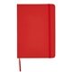 aerial view a red 5 x 7 classic journal, image 1 of 2