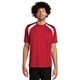 aerial view a true red/white sport - tek(r) dry zone(r) colorblock crew, image 1 of 6