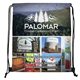 210 Polyester Full Color Sublimation Drawstring Cinch Pack Backpack
