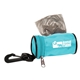 aerial view a light blue pick it up pet bag dispenser, image 1 of 2