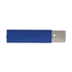 a blue traditional razor blade box cutter