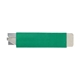 a green traditional razor blade box cutter