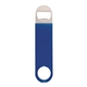 a blue vinyl wrapped paddle style bottle opener