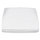 a white plastic pocket mirror