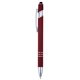 a burgundy bosse stylus pen - blue ink