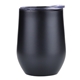 a black travelers 12 oz cup