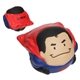 aerial view a blue/red super hero wobbler - stress reliever, image 1 of 2
