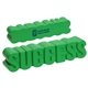 aerial view a green success word - stress reliever, image 1 of 2