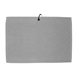 aerial view a grey ultra soft trainer sport towel, image 1 of 2