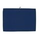 aerial view a navy ultra soft trainer sport towel, image 1 of 2