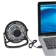 a group of adjustable usb plug - in desk fan