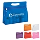 a group of die cut vanity case bag