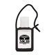 aerial view a black 15 ml antibacterial travel sanitizer, image 1 of 2