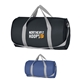 a group of 201d polyester budget duffel bag