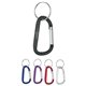a group of 6mm carabiner with split ring