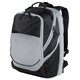 aerial view a black/grey port authority(r) xcape(tm) computer backpack, image 1 of 2