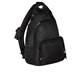 aerial view a black port authority(r) sling pack, image 1 of 2