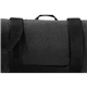 aerial view a midnight heather port authority(r) - value fleece blanket with strap, image 1 of 2