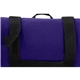 aerial view a purple port authority(r) - value fleece blanket with strap, image 1 of 2