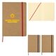 a group of eco - inspired strap notebook
