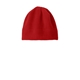 a red port authority(r) r - tek(r) stretch fleece beanie