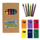 a group of 6- piece crayon set