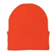 a athletic orange port authority(r) knit cap