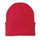 a athletic red port authority(r) knit cap