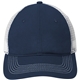 aerial view a new navy/white district (r) mesh back cap, image 1 of 6