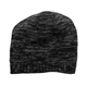 a black/charcoal district (r) spaced - dyed beanie