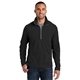 aerial view a black port authority(r) microfleece 1/2- zip pullover - colors, image 1 of 6
