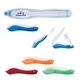 a group of travel toothbrush in folding case