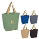 a group of marketplace jute tote bag