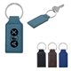 a group of belvedere stitched key tag