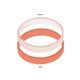 aerial view a frosted to orange sun fun bracelet (wrap), image 1 of 2