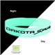 a nite glow nite glow bracelet (1 side)