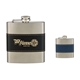 a group of 6 oz mccarty stainless steel flask