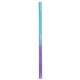 a blue to purple mood(tm) reusable straw, blank