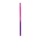 aerial view a pink to purple mood color changing straw, image 1 of 2