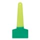a yellow to green large mood(tm) ice scraper, full color digital
