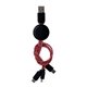 aerial view a red snap ridge cable set, image 1 of 2