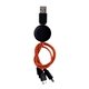 aerial view a orange snap ridge cable set, image 1 of 2