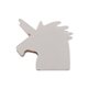 aerial view a white unicorn sticky notes, image 1 of 2