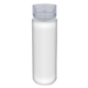 aerial view a clear clear view 18 oz full color insert bottle, image 1 of 2