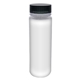 aerial view a smoke clear view 18 oz full color insert bottle, image 1 of 2