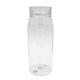 aerial view a clear clear view 32 oz bottle, image 1 of 2