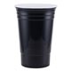 aerial view a black bold - 16 oz double wall cup - colorjet, image 1 of 2