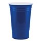aerial view a royal blue 2728 bold - 16 oz double wall cup - colorjet, image 1 of 2