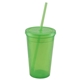 aerial view a translucent lime 7738 explore - 16 oz double wall tumbler - colorjet, image 1 of 2